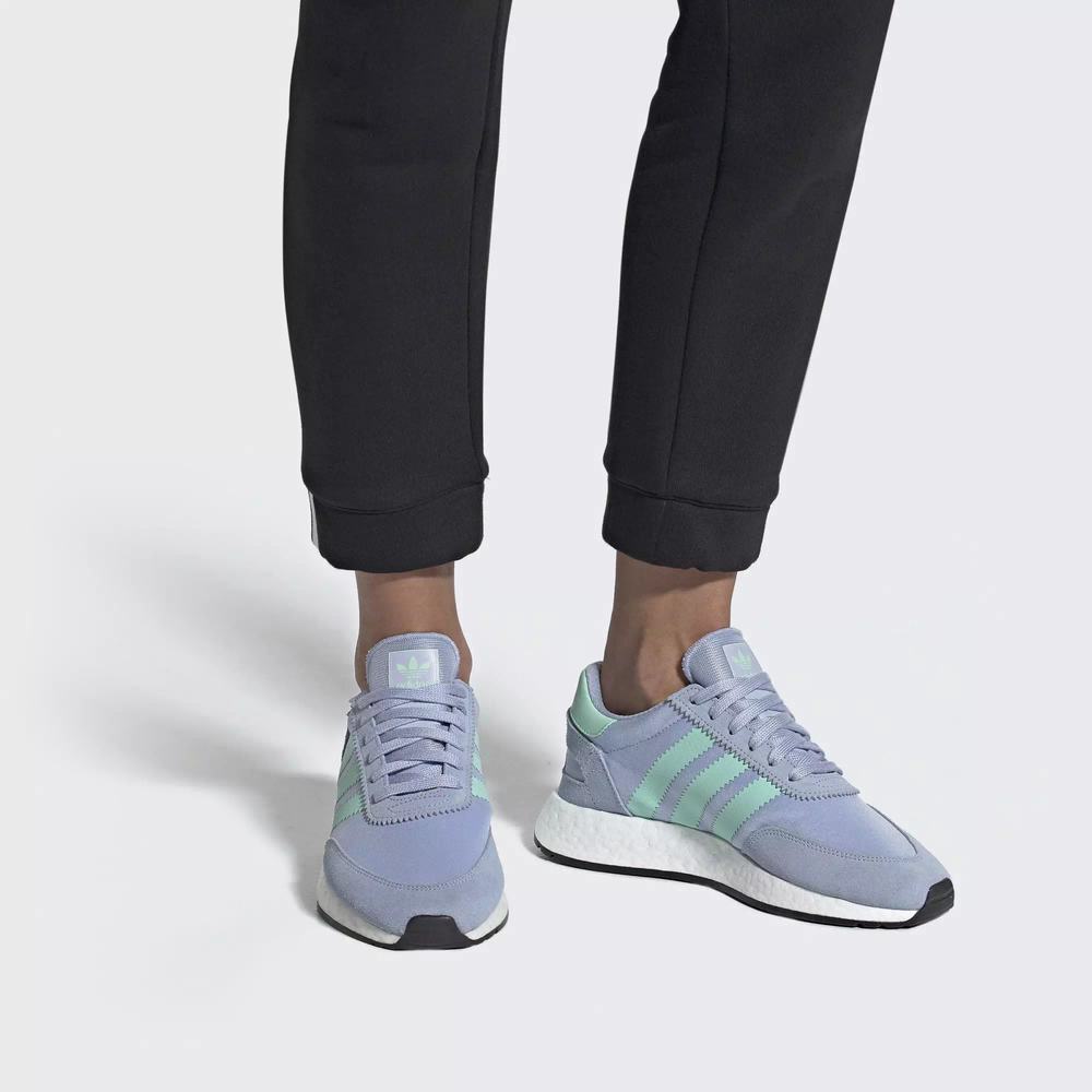 Adidas I-5923 Tenis Azules Para Mujer (MX-75723)
